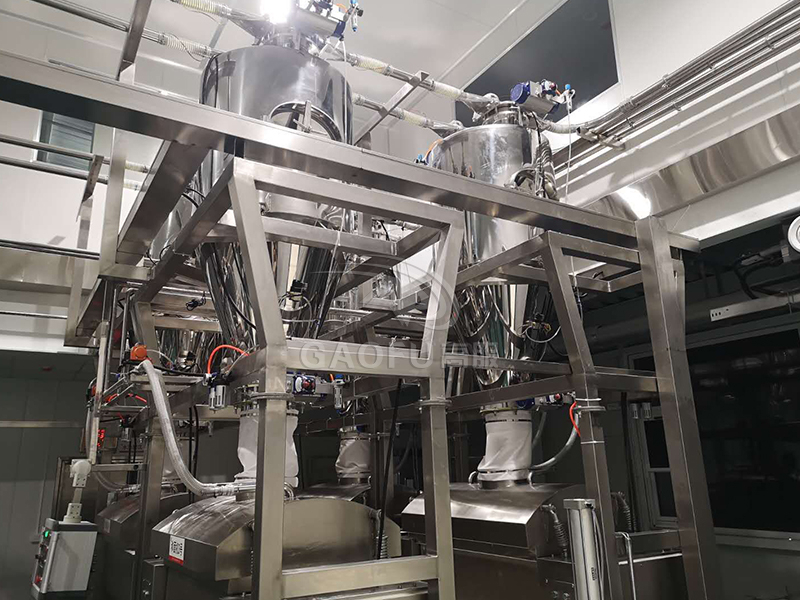 小食品面粉供料系統 小食品面粉供料系統