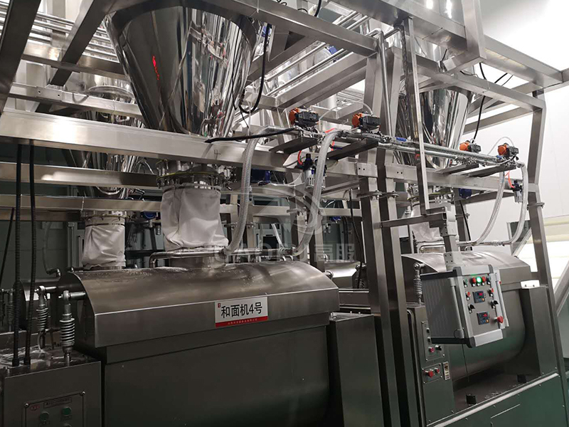 小食品面粉供料系統 小食品面粉供料系統